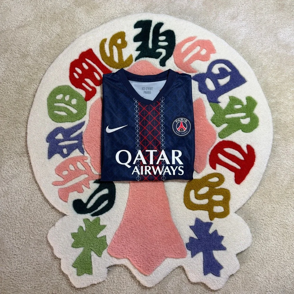 Nike Paris Saint-Germain PSG 2023/24 Home Jersey Navy Blue Mens Size M NWT
